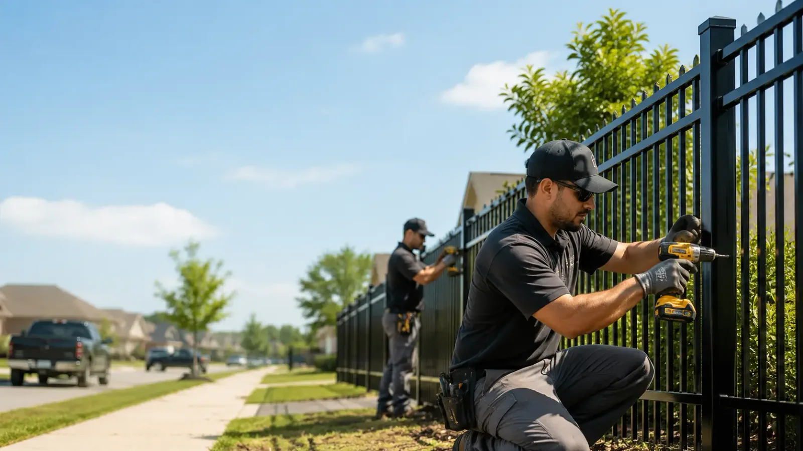 Metal Fence Installation in Glasgow, MO